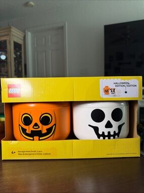 LEGO Halloween Edition Storage Heads NWT